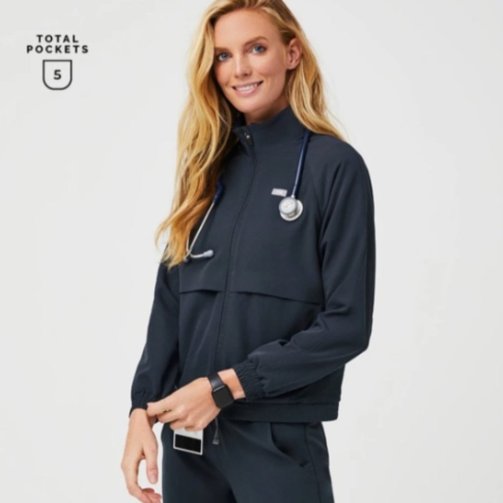 Figs Sydney Scrub Jacket (Limited Edition Dark Harbor)